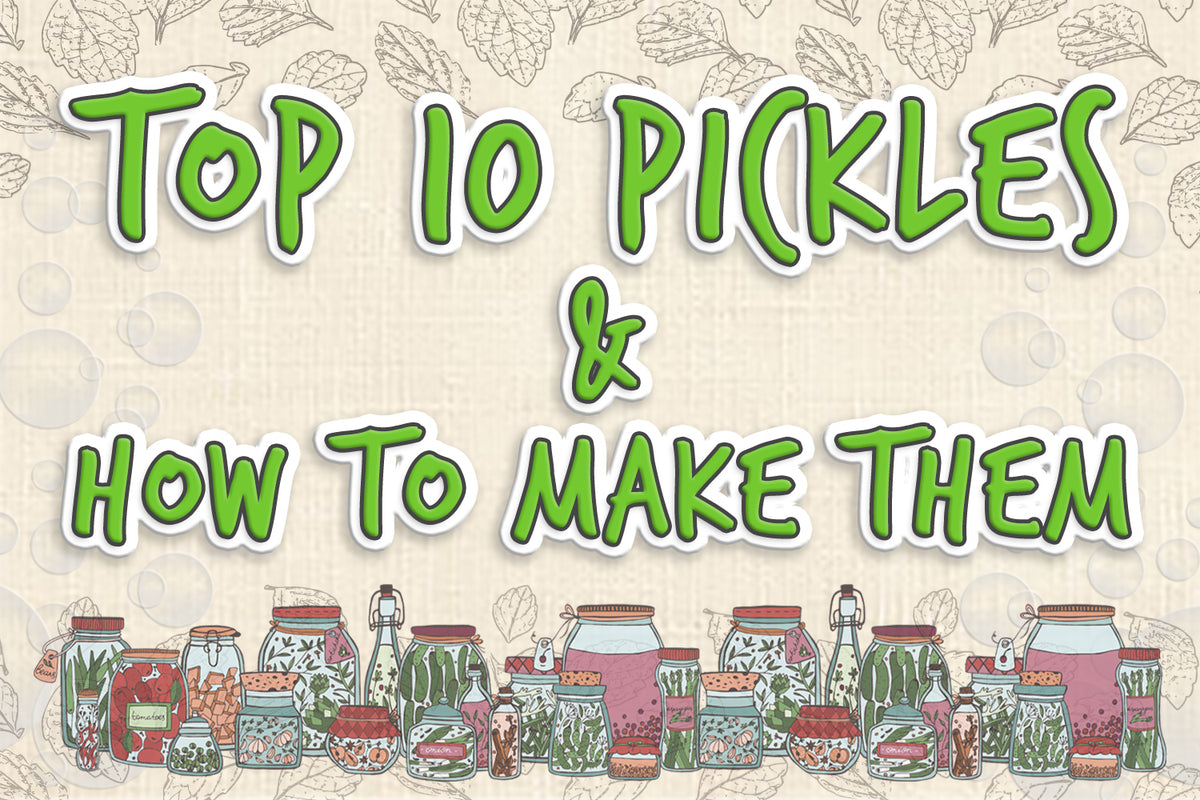 Top 10 Pickles And How To Make Them Grow Your Pantry
