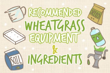 Recommended Wheatgrass Equipment