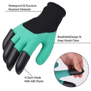 Breathable yard work gloves