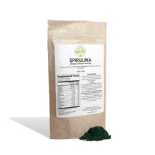 Load image into Gallery viewer, Organic spirulina powder pack with powder image