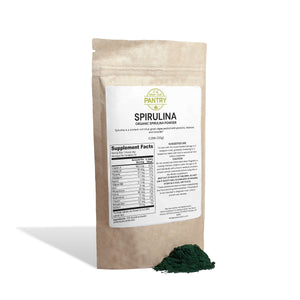 Organic spirulina powder pack with powder image