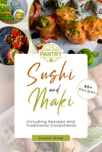 Load image into Gallery viewer, sushi recipe front cover