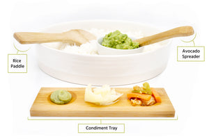 sushi starter kit, condiment tray
